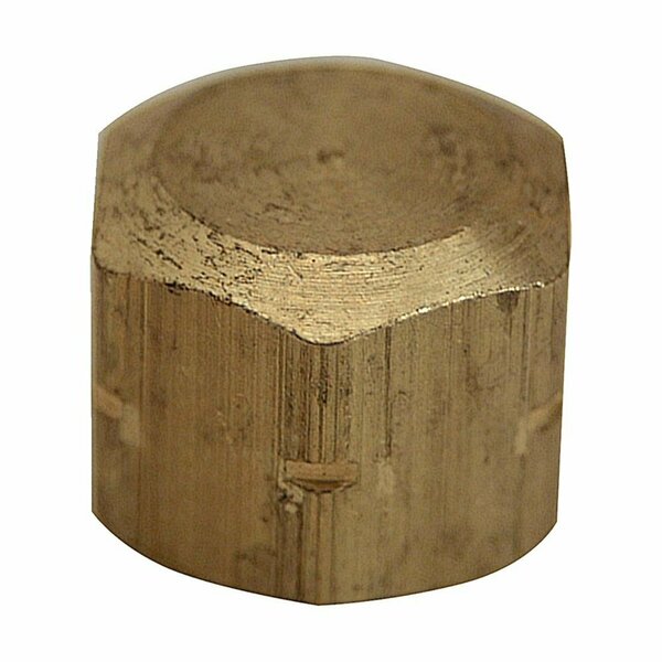 Thrifco Plumbing 1/4 Inch FIP Brass Cap 9316081